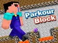 Igra Parkour Blok spletu