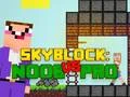 Igra Noob proti Pro Skyblock spletu Igra Noob proti Pro Skyblock spletu