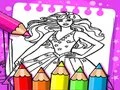 Igra Barbina pobarvanka spletu Igra Barbina pobarvanka spletu