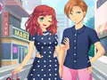 Igra Igre oblačenja anime za pare spletu
