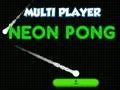 Igra Neon Pong Več igralec spletu Igra Neon Pong Več igralec spletu
