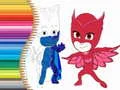 Igra Barvna knjiga za PJ Masks spletu