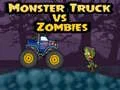 Igra Pošastni tovornjak proti zombijem spletu