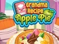 Igra Recept za jabolčno pito babice spletu Igra Recept za jabolčno pito babice spletu