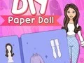 Igra DIY papirnata punčka spletu Igra DIY papirnata punčka spletu