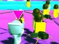 Igra Padeči Fantje Skibidi WC spletu