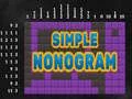 Igra Preprost Nonogram spletu Igra Preprost Nonogram spletu