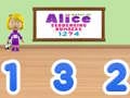 Igra Svet Alice: Zaporedje števil spletu Igra Svet Alice: Zaporedje števil spletu