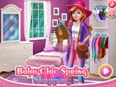 Igra Boho Chic Pomladno Nakupovanje spletu