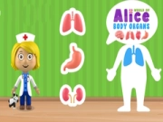 Igra Svet telesnih organov Alice spletu