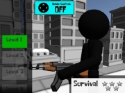 Igra Stykman: Gunner iz pištole 3D spletu