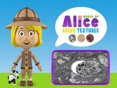 Igra Svet Alice Rocks tekstur spletu