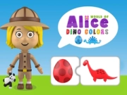 Igra Svet Aline Dino Barv spletu Igra Svet Aline Dino Barv spletu