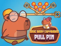 Igra Reši dojenčkov kapibara Pull Pin spletu Igra Reši dojenčkov kapibara Pull Pin spletu
