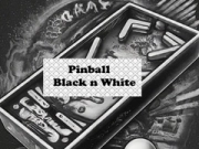 Igra Pinball Črno-Belo spletu Igra Pinball Črno-Belo spletu