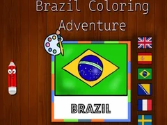 Igra Avantura Barvanja v Braziliji spletu