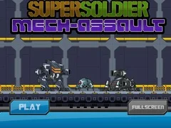 Igra Super Vojak Mech Napad spletu Igra Super Vojak Mech Napad spletu