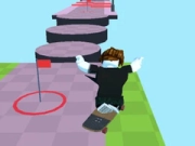 Igra Obby: Dirka s skejtom spletu
