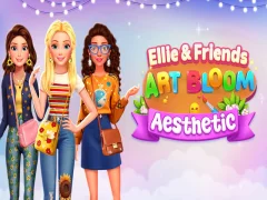 Igra Ellie in prijatelji estetika umetnost cvete spletu