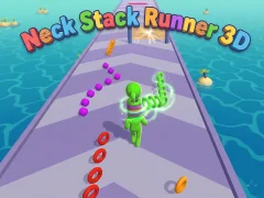 Igra Neck Stack Runner 3D spletu
