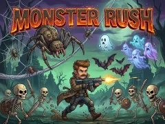 Igra Monster Man Rush spletu