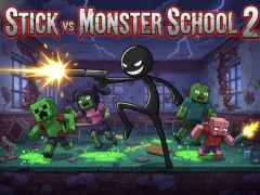 Igra Stickman proti Monster High 2 spletu
