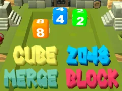 Igra 2048 Cube: Združevanje blokov spletu