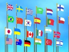 Igra Uganka z zastavami: Zberite zastavo spletu