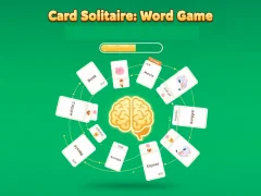Igra Card Solitaire: besedna igra spletu