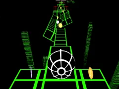 Igra Neon kroglo pobočje spletu