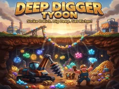 Igra Deep Excavator Tycoon spletu