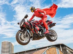 Igra Pravi motocikel: Triki superjunaka 3D spletu