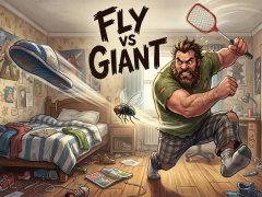 Igra Fly vs Giant spletu