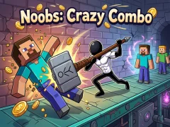 Igra Noobs: Crazy Combo spletu