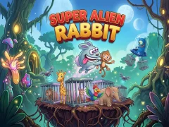 Igra Super Alien Rabbit spletu