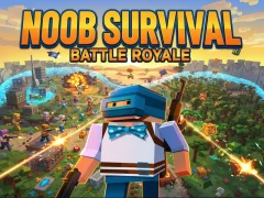 Igra Noob Survival: Battle Royale spletu