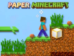 Igra Papirnati Minecraft spletu