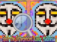 Igra Spot the Differences Color Madness spletu