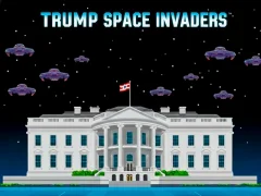 Igra Trump Space Invaders spletu