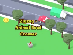 Igra ZigZag- žival, ki prečka cesto spletu