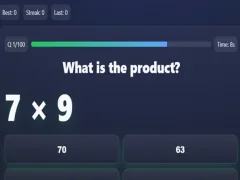 Igra Zmeda pri matematiki 5-8 spletu