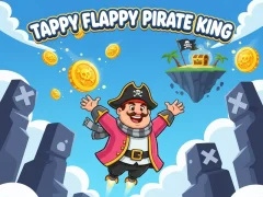 Igra Tuppy Flappy: Kralj piratov spletu