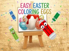 Igra Easy Easter Coloring Eggs spletu