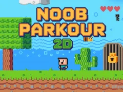 Igra Noob: Parkour 2D spletu