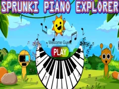 Igra Sprunki Piano Explorer spletu