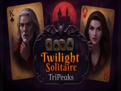 Igra Twilight Solitaire: trije vrhovi spletu