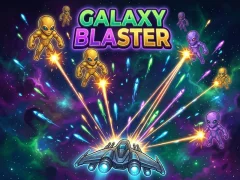Igra Galaxy Blaster Zaščitite galaksijo spletu