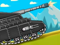 Igra Tank Rage: boj s šefom 2D spletu