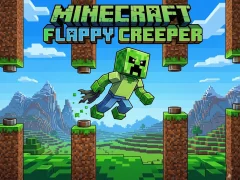 Igra Minecraft Flappy Creeper spletu