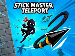 Igra Stickman: Mojster teleportacije spletu